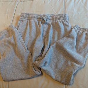 Athletic Works Light Gray Boys Jogger Sweatpants